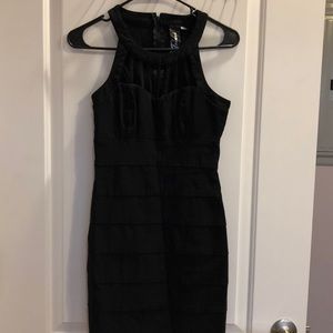 Thick black bodycon dress (never worn)